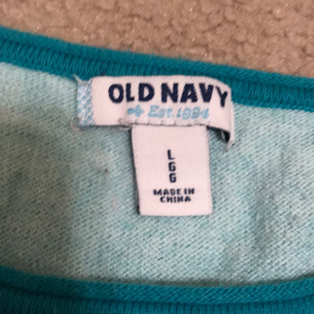 Turquoise Crew-Neck Sweater - Picture 2 of 2